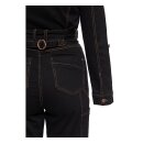 Queen Kerosin Workwear overall black