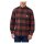 Carhartt Flannel plaid shirt mineral red