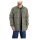 Carhartt Sherpa lined flannel plaid shirt basil