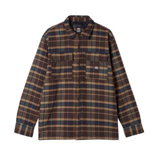 Dickies Moulton shacket gingerbread
