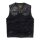 Biker Leder Canvas Weste Roland Sands Temple 74 M
