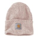 Carhartt Rib knit beanie ash rose marshmallow