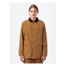 Dickies Duck Canvas Chore jacket stone washed brown duck