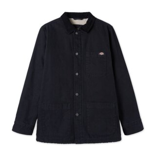 Dickies Duck Canvas Chore jacket stone washed black