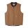 Dickies Duck Canvas vest stone washed brown duck
