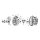 Pinion shaft (right side) crankcase/wheel rollers, +.0004"