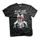 Route 66 Pin-Ups t-shirt black