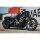 6-Piece Fork Covers with lower Fork Rubbers Long Version, without Cult-Werk Logo, relocated OEM Front Turn Signal Position Gloss Black Powder Coated