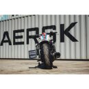 Sidemount License Plate Bracket Kit Germany 180 x 200 mm Black Powder Coated