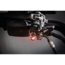 Sportster S and Nightster Front Turn Signal Bracket without Turn Signals Black Powder Coated