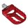 MX V2 Passenger Pegs Red Anodized