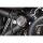 Premium Swing Arm Axle Cover with Ricks Logo Black Satin