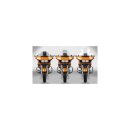 12 1/2" V-Stream Windshield Light Smoke