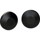 Swing Arm Axle Cover Black Powder Coated