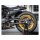Swing Arm Axle Cover Black Powder Coated