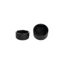 Smooth Rear Axle Cover without Ricks Logo Black Powder Coated