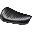 Bare Bones Solo Seat Pleated Stitch Black Vinyl