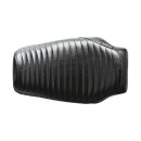 Bare Bones Solo Seat Pleated Stitch Black Vinyl