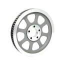 OEM Style Rear Belt Pulley Silver 1 1/8" 70.0 teeth