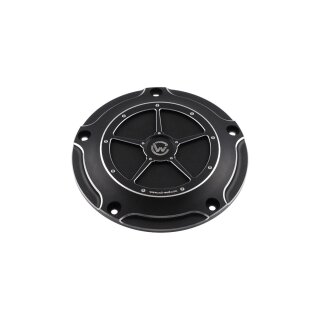 Derby Cover Black Anodized
