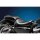 Bare Bones Gel Pillion Pad Smooth Black Vinyl