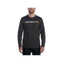 Relaxed Fit Heavyweight Long Sleeve Logo Graphic Shirt