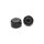 Premium Rear Axle Cover with Ricks Logo Black Powder Coated Satin
