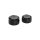 Premium Rear Axle Cover with Ricks Logo Black Powder Coated Satin