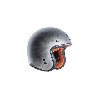 T-50 Weathered Silver ECE Open Face Helmet