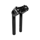 8" Clubstyle Pullback Riser With Black Clamp Black