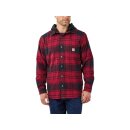 Rugged Flex Relaxed Fit Flannel Fleece-Lined Hooded Shirt...