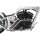 Firestarter Exhaust System , Without Heat Shield, Polished Smooth End Cap, 2,5" Polished