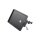Slide-In Frame Side Mount License Plate Holder Austria 210 x 170 mm Black Powder Coated