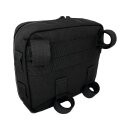 Club-Style Handlebar Bag Black