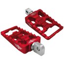 MX V1 Passenger Pegs Red Anodized