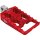MX V1 Passenger Pegs Red Anodized