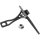 Slide-In Frame Side Mount License Plate Holder Austria 210 x 170 mm Black Powder Coated