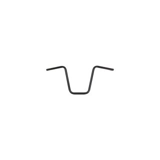 350 Narrow Ape Hanger Handlebar Black 1" Powder Coated Throttle By Wire