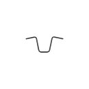 350 Narrow Ape Hanger Handlebar Black 1" Powder...