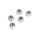 LOCKNUT CHROME (FLEXLOCK) 3/8-16