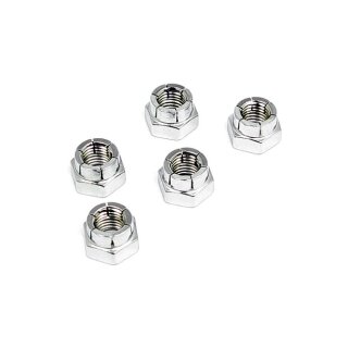 LOCKNUT CHROME (FLEXLOCK) 10/24 -25 PACK