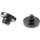 Front Axle Cover With Cult Werk logo Black Gloss Powder Coated