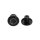 Sportster S and Nightster Front Axle Cover Premium, with Ricks Logo Black Satin