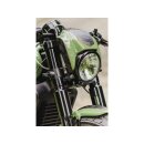 New Night Rod Style Headlamp Mask For use with OE Headlight Ready To Paint ABS