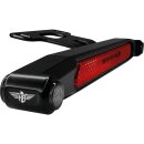 Nano 3 in 1 LED Lightbar with LED Turn Signals, Brake- and Taillight Black Powder Coated Tinted LED