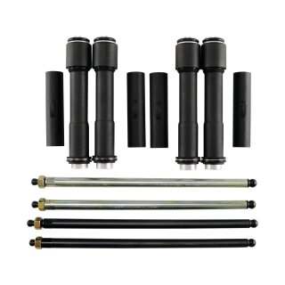 Ultima einstellbare Stößelstangen Kit schwarz für Harley Evo Big Twin 84-99