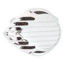 Finned Air Cleaner Chrome