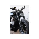 New Night Rod Style Headlamp Mask Including LED Headlight Ready To Paint ABS
