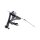 Sidemount License Plate Bracket Kit Italy 170 x 170 mm Black Powder Coated
