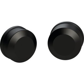 Rear Axle Cover Set Black Powder Coated